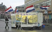 Dutch street-side herring stall