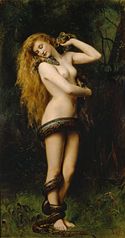 Lilith, thought in some Jewish traditions to have been the first wife of Adam