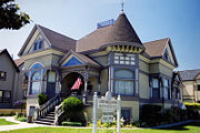 The house in Salinas, California where John Steinbeck lived until he was 17 years old.