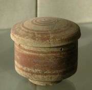 Bronze Age terracotta pot from Ugarit