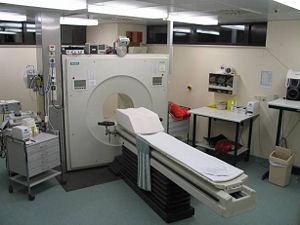 Image of a typical positron emission tomography (PET) facility.