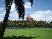 The Bombay High Court is a historic example of British colonial architecture in Mumbai
