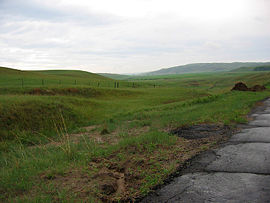 Nebraska Sand Hills in the summer.
