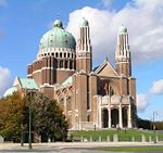 Basilica of the Sacred Heart in Koekelberg, Brussels, Belgium