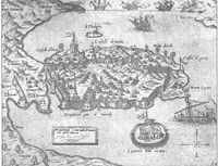 Nafplion, or Napoli di Romagna, in the mid-sixteenth century.