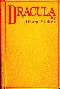 Dracula by Bram Stoker, 1st edition cover, Archibald Constable and Company, 1897