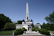 Lincoln's Tomb in Oak Ridge Cemetery, Springfield, Illinois