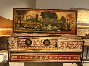 Flemish virginal (Paris, Musée de la Musique)