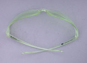 Wraparound safety glasses.