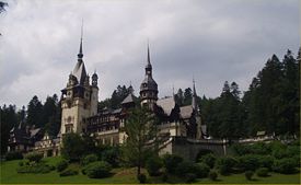 Peleş Castle, retreat of Romanian monarchs.