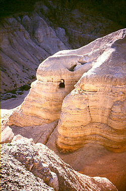 Caves at Qumran