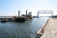 The Aerial Lift Bridge in Duluth.