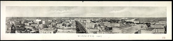 Winnipeg panorama, from 1907