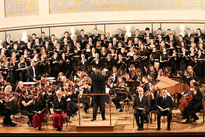 Orchestra with chorus