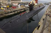 The Ohio-class submarine USS Michigan