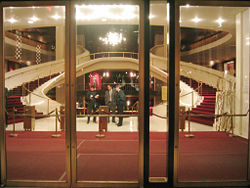Staircase in the Metropolitan Opera House
