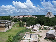 Panorama of Uxmal.