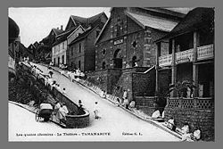 A theater in Antananarivo around 1905.