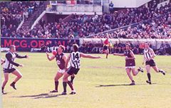 Australian rules football was developed in Australia and is played at amateur and professional levels.