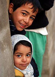 Iraqi children, Sadar City, Baghdad, March 2007.