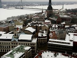 View of the city from Saint Peter's Church