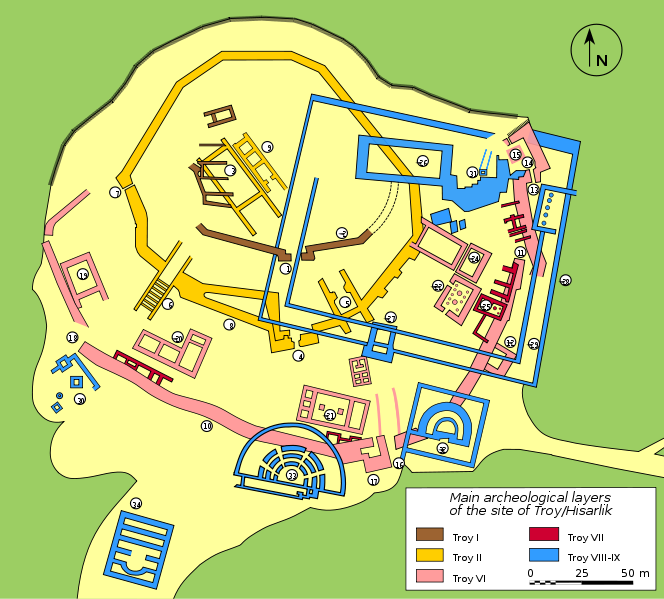 Image:Plan Troy-Hisarlik-en.svg