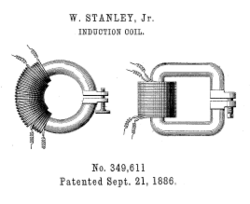A historical Stanley transformer.