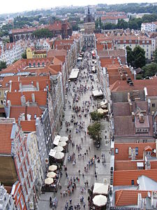 The view from Town Hall to Golden Gate.