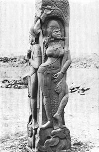 Yaksa reliefs. Bharhut, second century B.C.E.