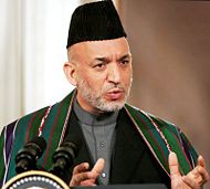 Hamid Karzai became the president of the Islamic Republic of Afghanistan in 2004, following a democratic election that was held in the country for the first time in its history.