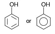 Image:Phenol chemical structure.svg