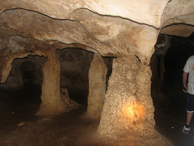 Cave in the middle Caicos