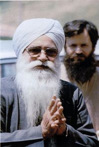 Sant Ajaib Singh (1926-1997), a Master in Sant Mat tradition, a sect of Hinduism opposed to the caste system