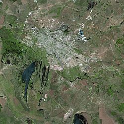 Astana seen by Spot satellite