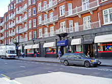 The Christie's auction house in South Kensington, London