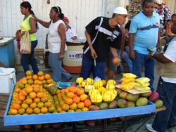 The informal economy in Cartagena.