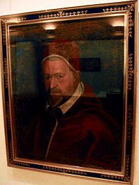 Painting of the Pope Paul V remitted by Hasekura Tsunenaga to Date Masamune during his 1620 report; Sendai City Museum.