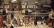 Triumph of Winter, by Antoine Caron, c. 1568
