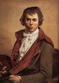 Jacques-Louis David, self-portrait (1794)