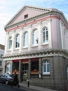 The assembly building in St Helier.