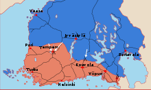 The main offensives to the end of March. Whites besiege Tampere and encircle attacking Soviet Russian and Red forces at Rautu, on Karelian Isthmus.