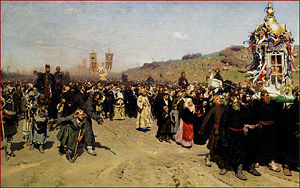 Easter Procession in the Region of Kursk (1880-83)