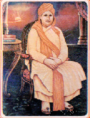 A representation of Swami Dayananda Saraswati