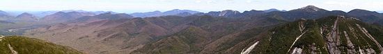 View from Algonquin Peak, the second highest peak in the range.