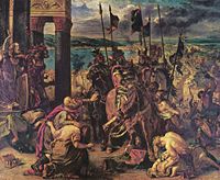 The Entry of the Crusaders into Constantinople, by Eugène Delacroix, 1840