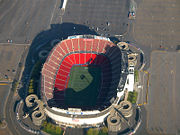 Giants Stadium, where Hoffa's body is reputed to have been buried