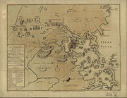 1775 map of the Boston area (contains some inaccurate information)