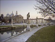 The Basilica of St. Giustina, facing the great piazza of Prato della Valle.