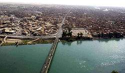 The Tigris River near Mosul.