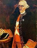 Viceroy Antonio María de Bucareli y Ursúa sided with Serra in his dispute with California's military governor Pedro Fages.